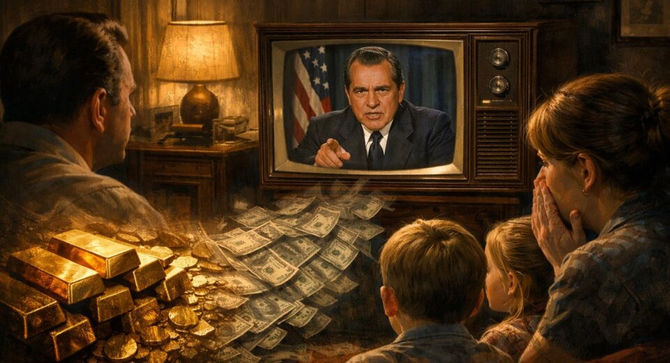 Nixon Shock 1971: The Day the Dollar Left Gold and Inflation Began